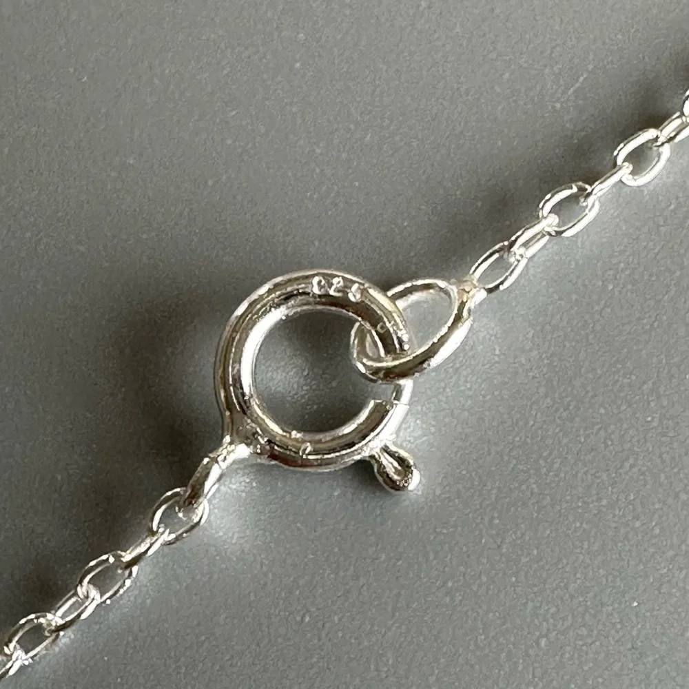 Sterling Silver Heart Horseshoe Necklace